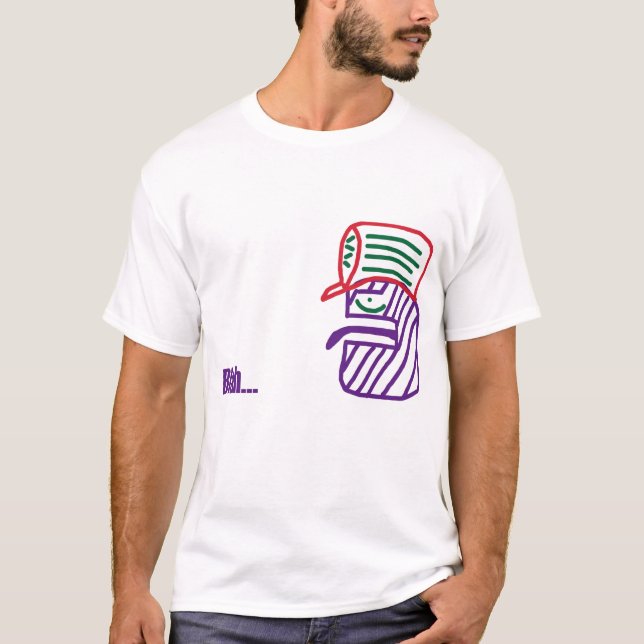 T-shirt Blah. (Devant)