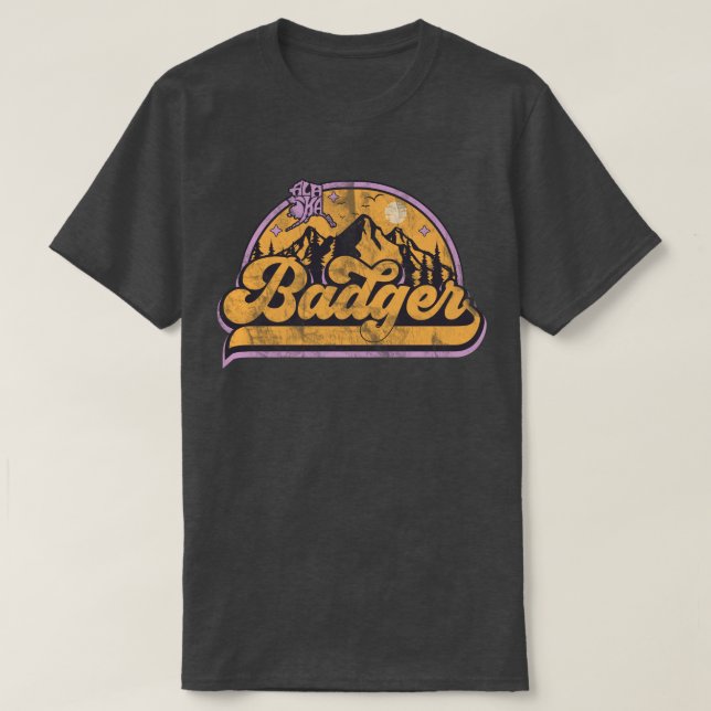 T-shirt Blaireau Alaska (Design devant)