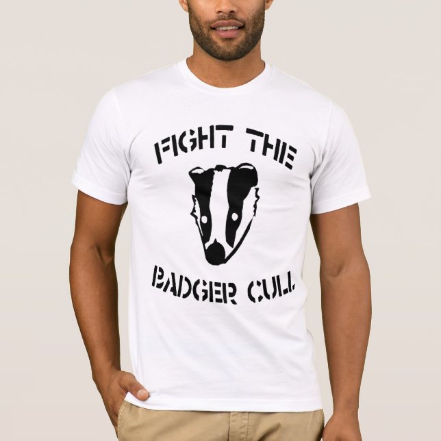 T-shirt Blaireau de miel (Devant)