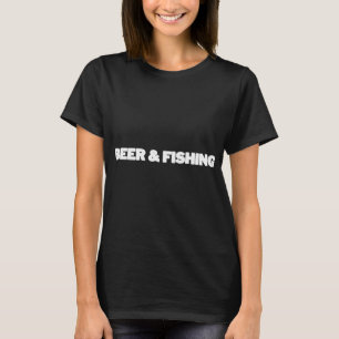 T-shirt Blaireau de pêche mignon - Bâton d'animal de forêt