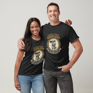 T-shirt Blaireau Drôle et Grincheux "Club Officiel des Gro