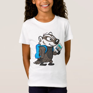 T-Shirt Blaireau Selfie de boomer du raton laveur   de