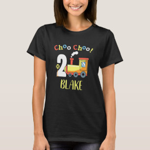 T-shirt Blake Choo Choo Deux Train 2e Anniversaire Turin 2