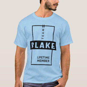 T-shirt Blake Nom personnalisé Anniversaire Cadeau