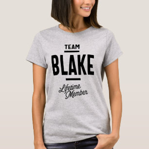 T-shirt Blake Nom personnalisé Anniversaire Cadeau