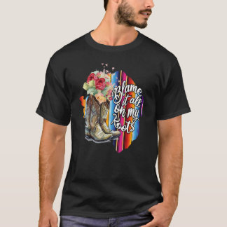 T-shirt Blâmer Tout Sur Mes Racines Musique De Pays