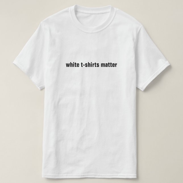 T-shirt blanc (Design devant)
