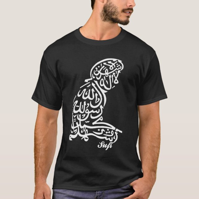 T-shirt Blanc 2 de SUFI (Devant)