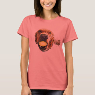 T-shirt blanc à bille lugubre