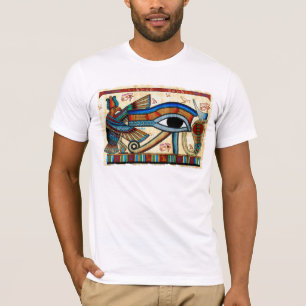 T-shirt blanc à jet d'or