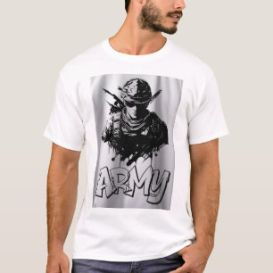 T-shirt blanc à manches longues avec motif de logo