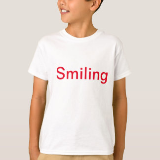 T-shirt blanc adorable pour enfants
