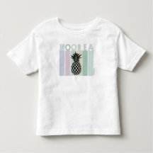 T-SHIRT BLANC  BÉBÉ  "Mo'orea" By Itata'e