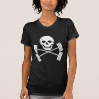 Blanc de jolly roger d'haltère