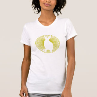 T-shirt blanc de lapin