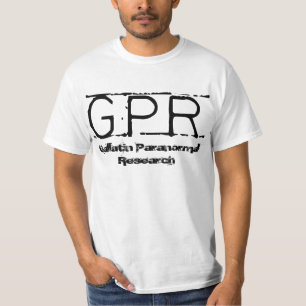 T-shirt Blanc de logo de GPR
