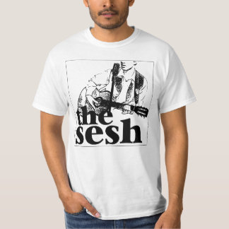 T-shirt Blanc de logo du sesh des hommes ""