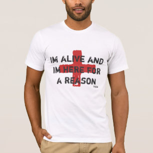 T-shirt Blanc de pièce en t d'autosauvetage des hommes de