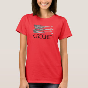 T-shirt blanc fait sur commande de noir de motifs de