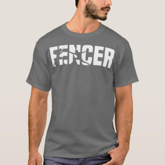 T-shirt Blanc Fencer