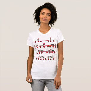 T-shirt blanc HAMbWG - Flèches