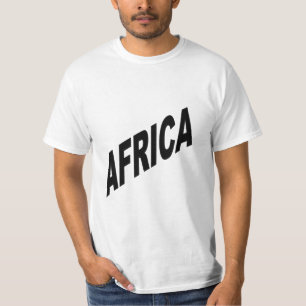 T - Shirt blanc homme AFRICA