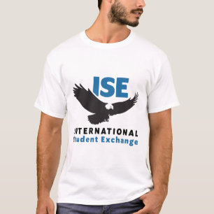 T-shirt blanc homme avec logo Carré ISE