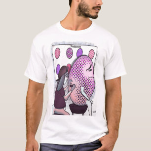 T-shirt blanc homme de tatouage