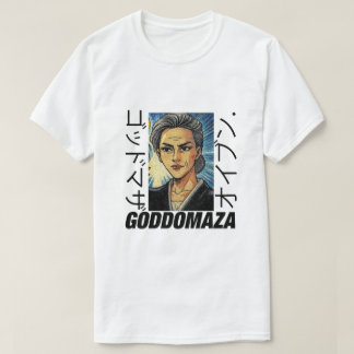 T-SHIRT BLANC HOMME TÊTE MOMOKO COLORÉE 