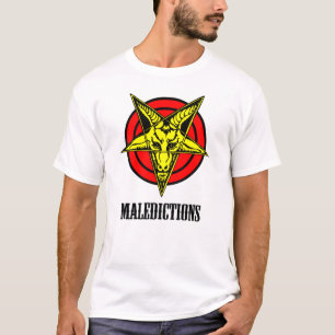 T-shirt blanc hommes de Maledictions