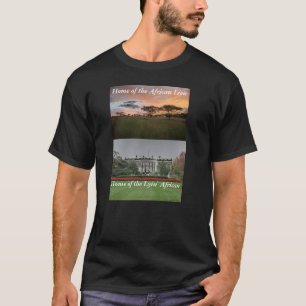 T-shirt blanc-house, Serengeti, Sunset_Mbalageti, o à la