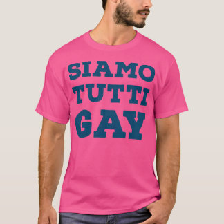 T-shirt Blanc Lotus Tutti Gay
