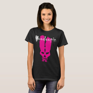 T-shirt Blanc magenta de Pin de vaudou