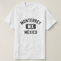 T-shirt blanc Monterrey MX