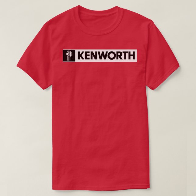 T-shirt blanc n noir mot KW (Design devant)
