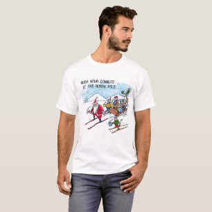 T-shirt blanc North Pole Rush Hour