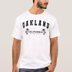 T-shirt Blanc pour hommes Long Beach, Californie