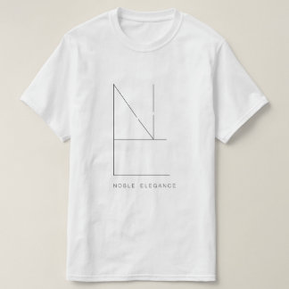 T-shirt Blanc Pour Hommes  (Noble Elégance)