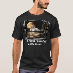 T-shirt BLANC TIGER Art Design