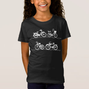 T-shirt blanc Vélo