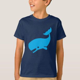 T - Shirt "Blauer Wal"