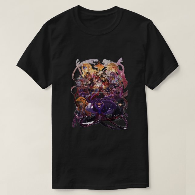 T-shirt Blazblue All Characters Classic (Design devant)