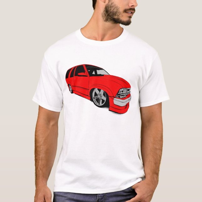T-shirt Blazer rouge de Chevy Xtreme (Devant)