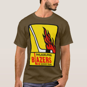 T-shirt Blazers de Philadelphie WHA Hockey 1973 disparus