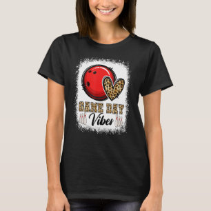 T-shirt Bleached Bowling Jeu Vibes Bowling Maman Jeu D