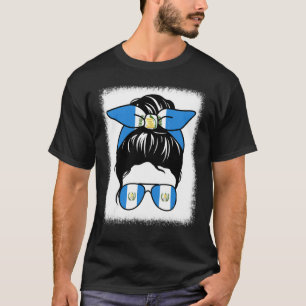 T-shirt Bleached Guatemala Maman Messy Bun Guatemala Maman