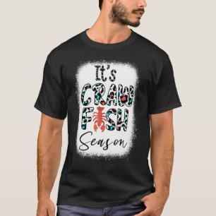 T-shirt Bleached Son Crawfish Seine Leopard Crawfish Bouil