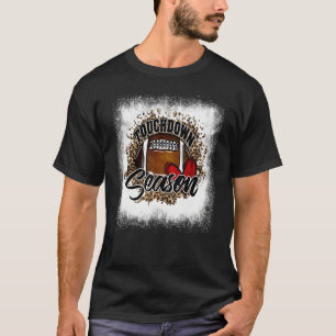 T-shirt Bleached Touchdown Saison Football Maman Jour De J