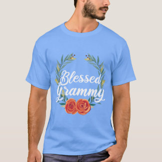 T-shirt Blessé grand-mère Amour Maman Famille de la Fête d