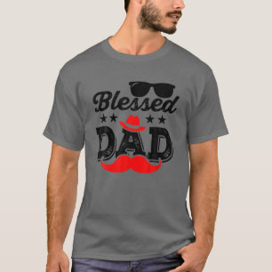T-shirt Blessé Papa Drôle Fête des pères Casquette Sunglas